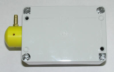 Mounting holes on back of Oxygen Analyzer Enclosure